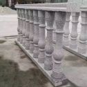 内江 芝麻白圆形光面花瓶柱，栏杆