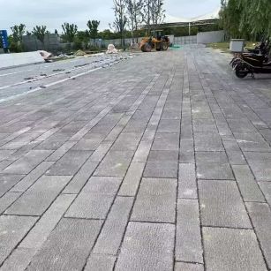 内江仿古石铺装效果