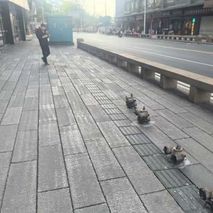 内江仿古石铺装效果