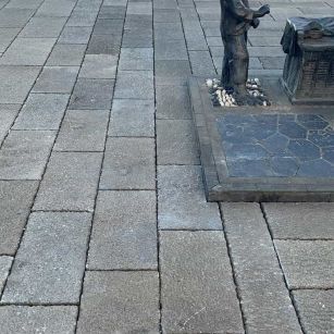 内江仿古石铺装效果