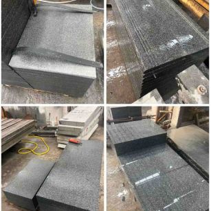 内江 芝麻黑地铺石材