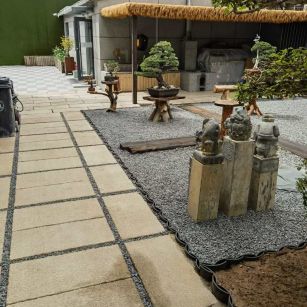 内江仿古石铺装效果