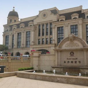 内江花岗岩黄金麻建筑外墙干挂案例