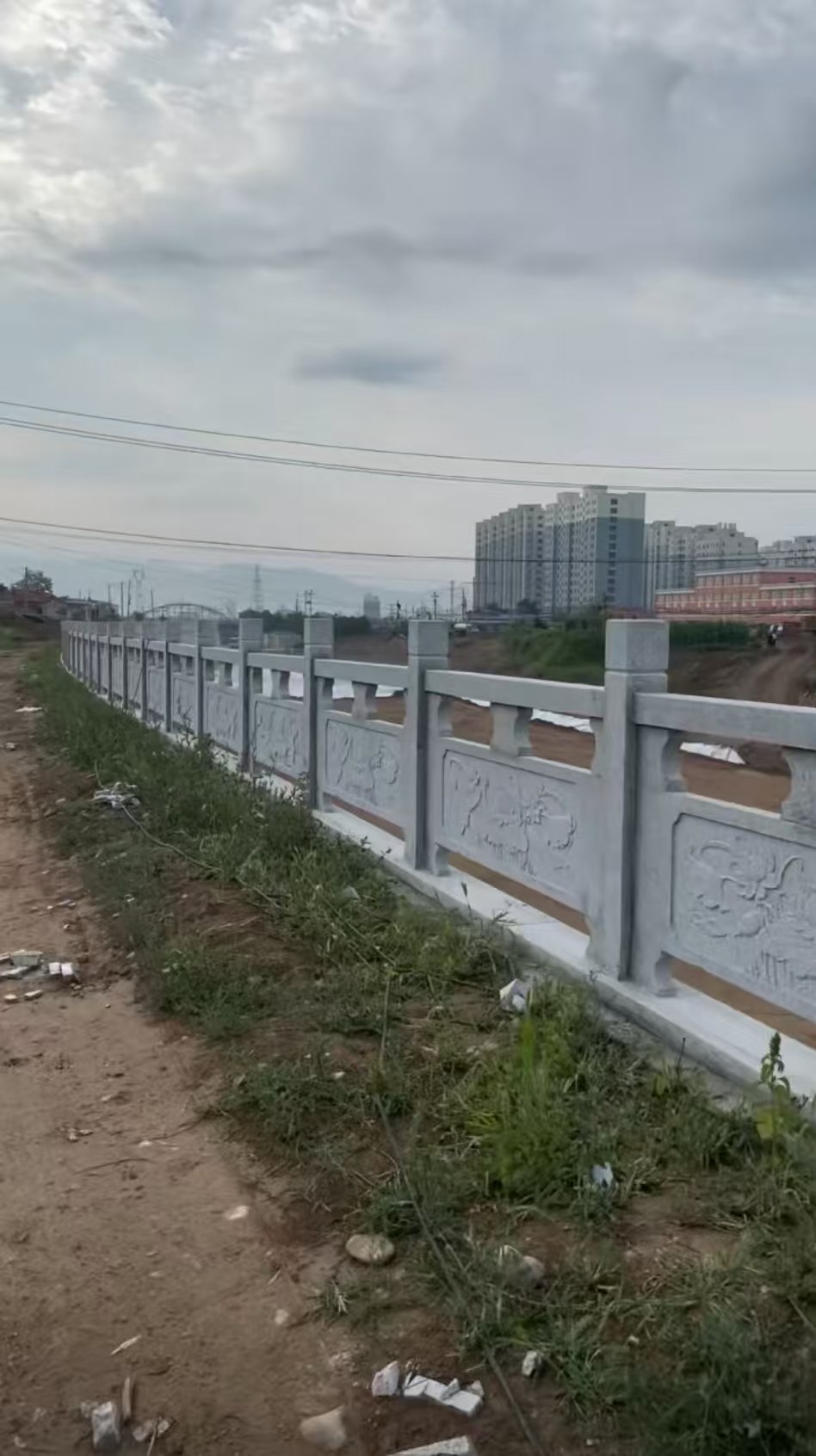 内江 石材河道栏杆
