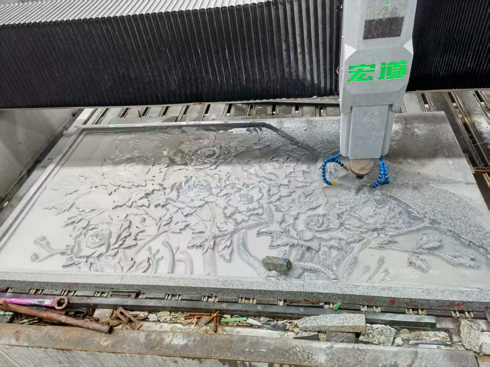 内江 别墅墙面石材雕刻