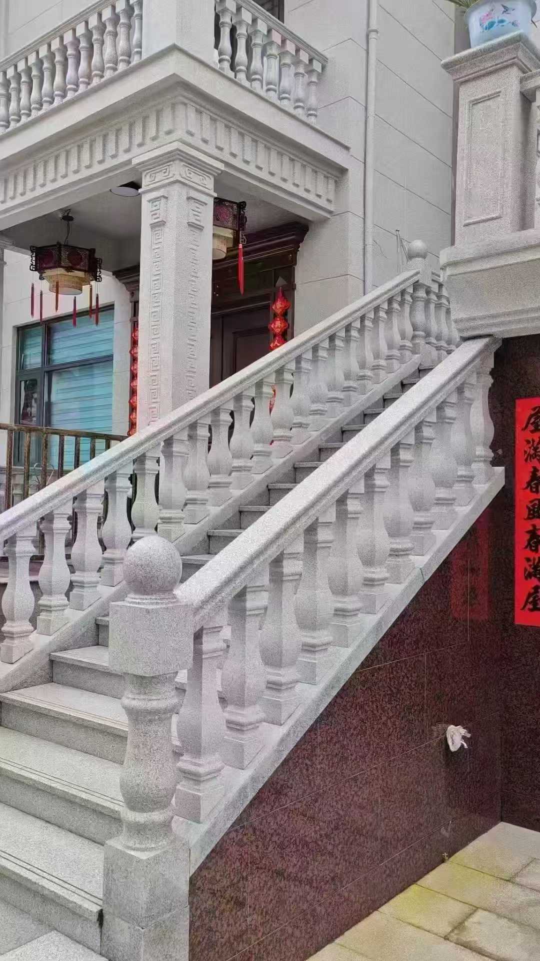 内江 天然石材 阳台庭院护栏、栏杆