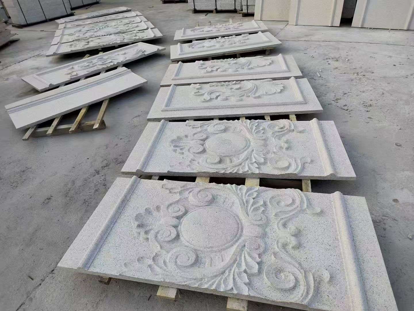 内江 芝麻白干挂雕花板