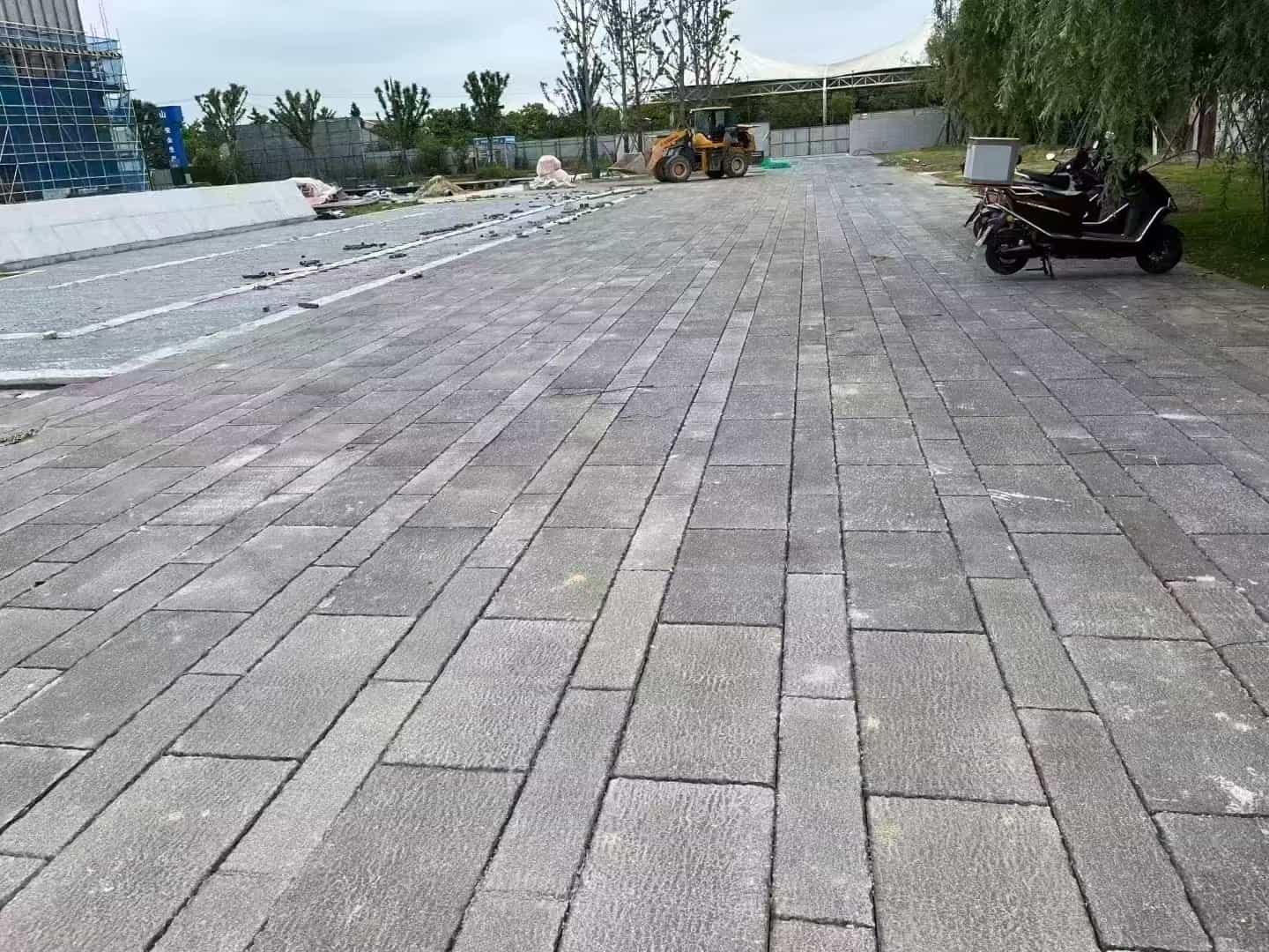 内江仿古石铺装效果