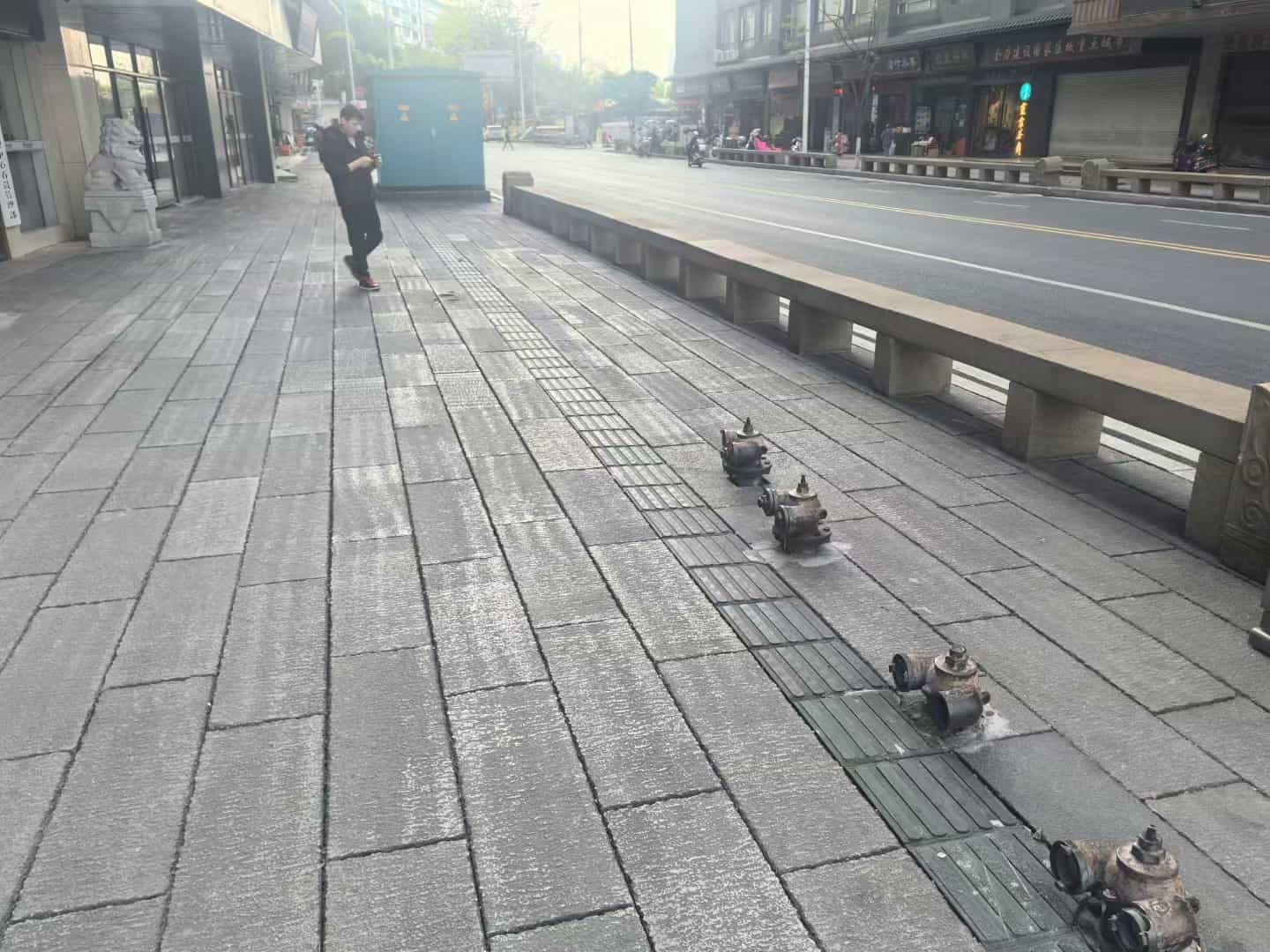 内江仿古石铺装效果
