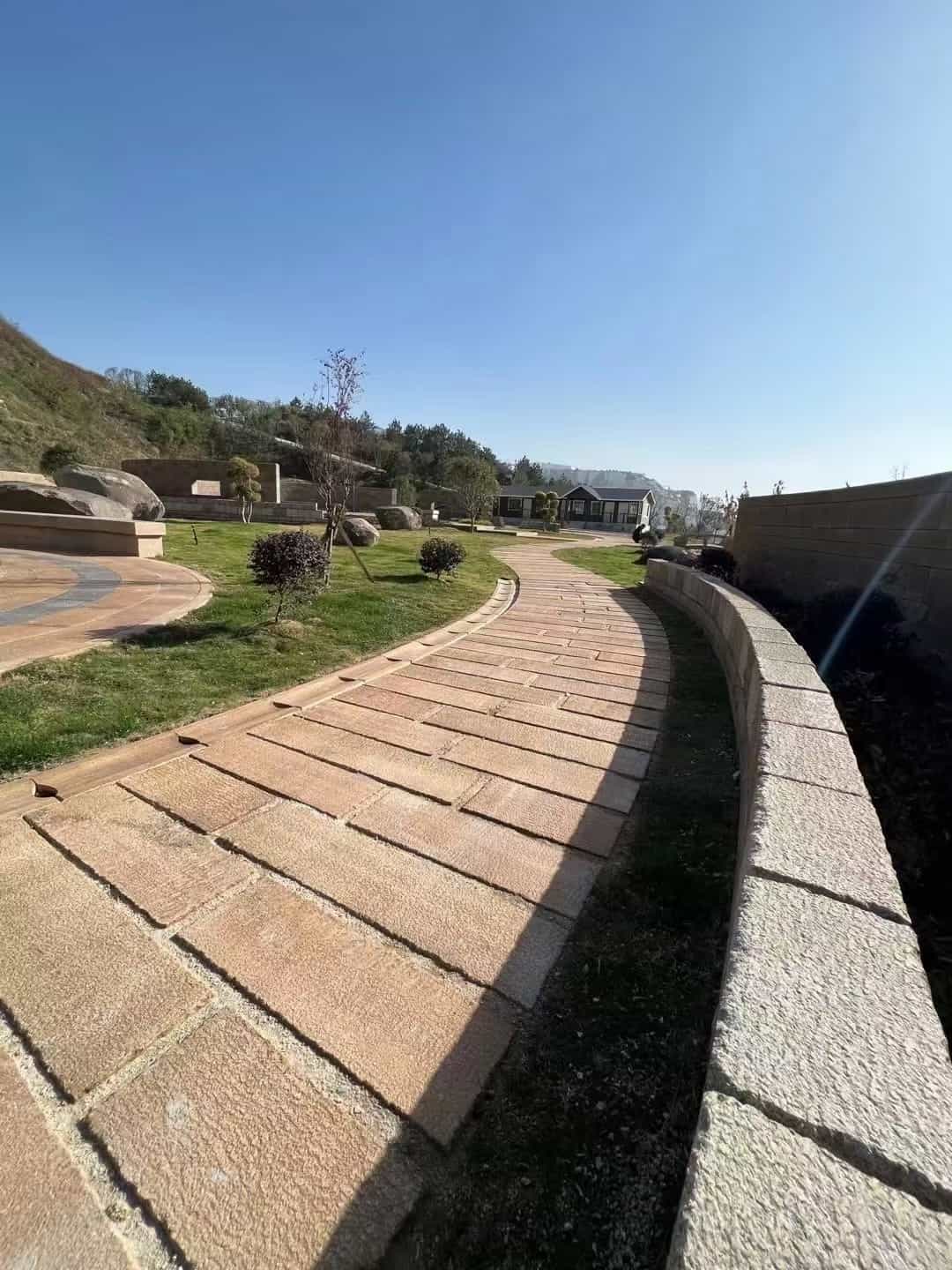 内江仿古石铺装效果