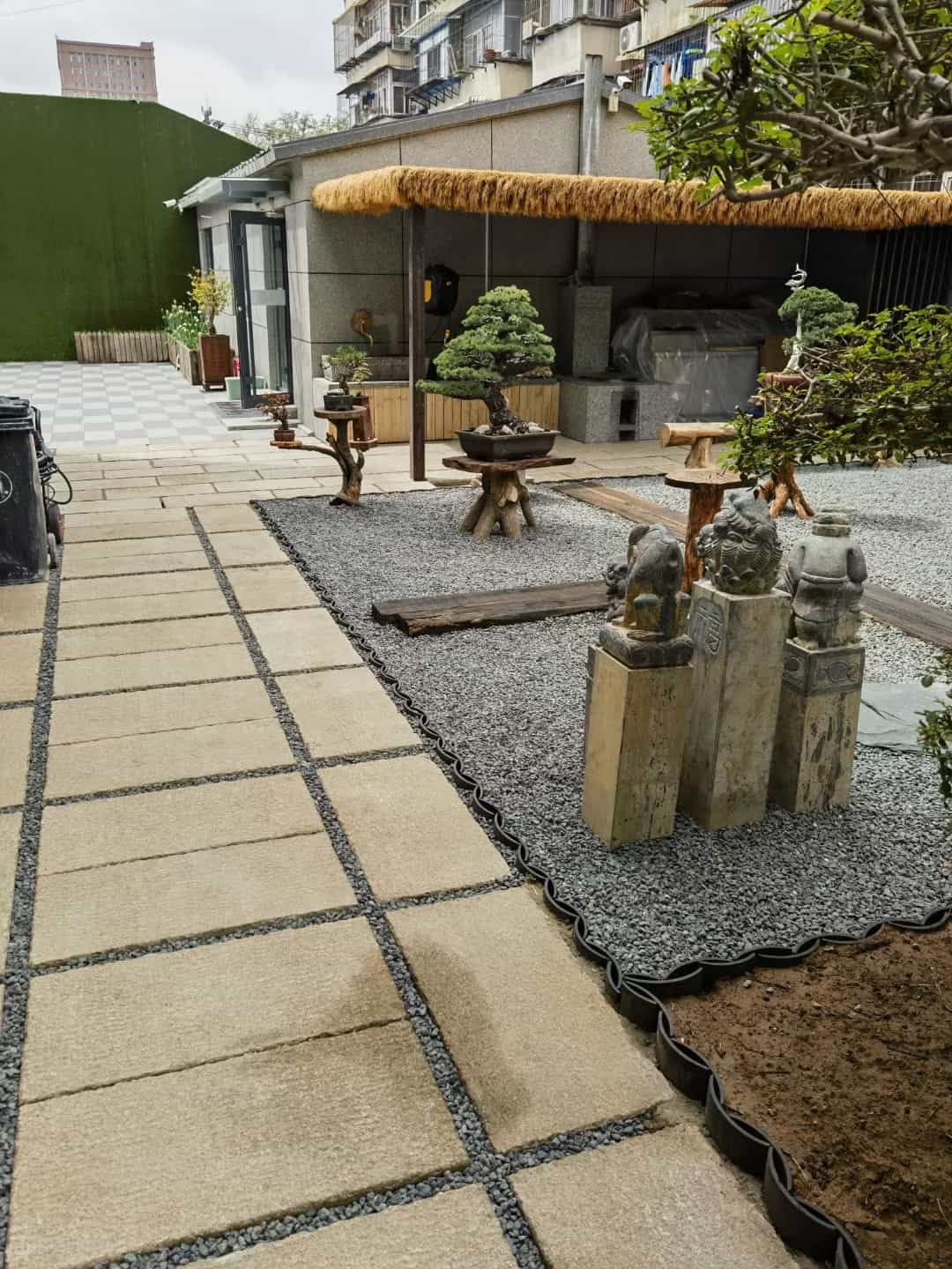 内江仿古石铺装效果