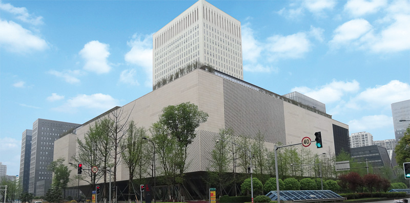 内江花岗岩在外墙干挂案例