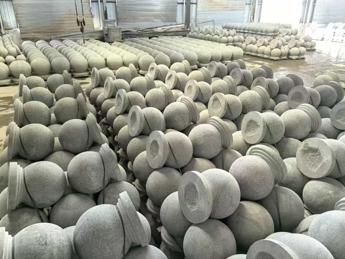 内江石材挡车球