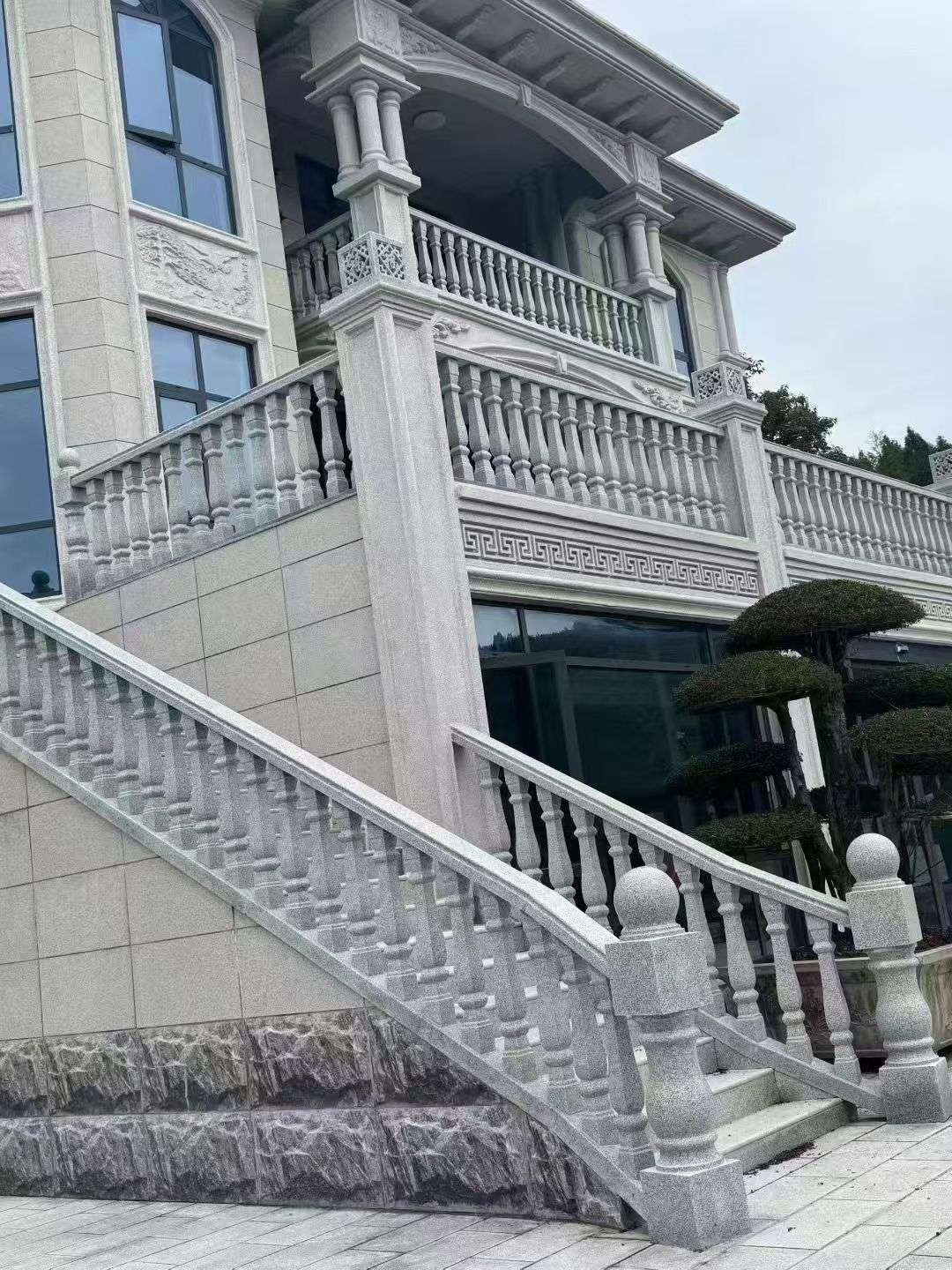 内江 芝麻白别墅，栏杆