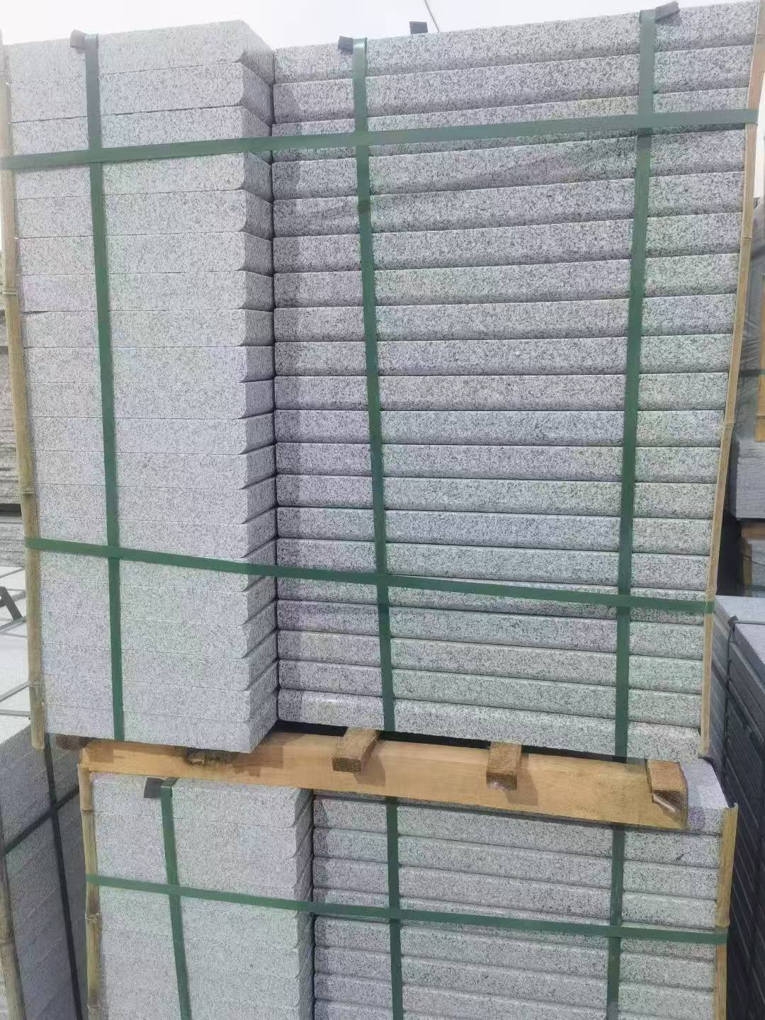 内江 5公分芝麻白，倒斜角，室外楼梯踏步